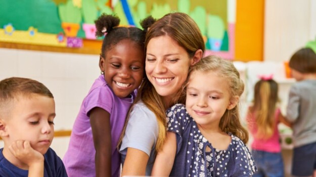 Foto's op kinderdagverblijven